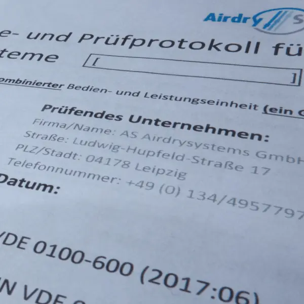 VDE Prüfprotokoll für Ladesäulen